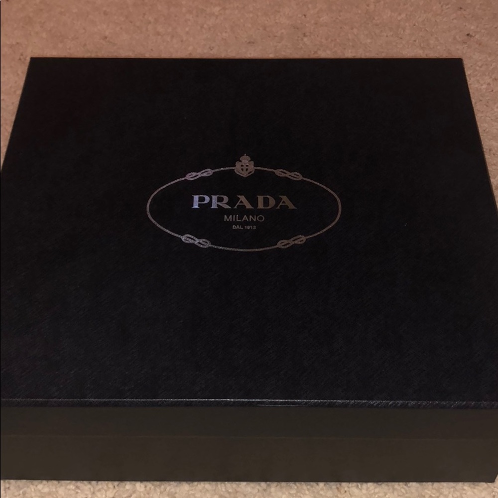PRADA lace up boots